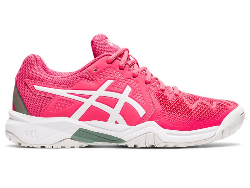 Sapatilhas Tenis Asics GEL-RESOLUTION 8 Clay GS Criança Rosa, 2059A378.344